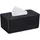 Relaxdays Tücherbox Schwarz
