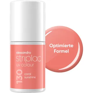 Alessandro - Striplac UV Colour Nagellack 6,5 ml Coral Sunshine (2152.31 € / 1 l)