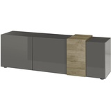 MCA Furniture Lowboard grau BxHxT 181x59x44 cm