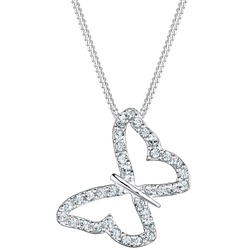 Elli Schmetterling Kristalle 925 Silber 45 Damen 