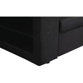 Habitat et Jardin Ecksofa reversibel mit Schlaffunktion Axel - 3-Sitzer - Schwarz