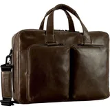 LEONHARD HEYDEN Porto Aktentasche Leder 39 cm braun