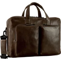 LEONHARD HEYDEN Porto Aktentasche Leder 39 cm braun