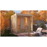 Karibu Angelia inkl. 9 kW Ofen + int. Steuerung