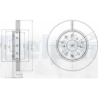 Delphi Bremsscheibe BG4208