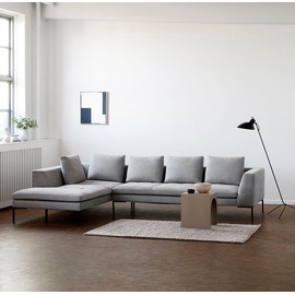 FLEXLUX 2,5-Sitzer »Loano«, modernes Sofa, frei im Raum stellbar, lose Kissen, Kaltschaum im Sitz weiß