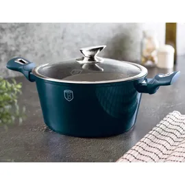 Berlinger Haus Aquamarin Topf-Set 4-tlg. Granit-Kochgeschirr