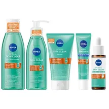 NIVEA Derma Skin Clear Day & Night Routine 570 ml