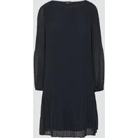 S.Oliver Relaxed Fit mit Plissee, Marine, 34
