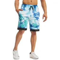 CAYLER & SONS  Csbl Meaning Of Life Tie Dye Sweat Shorts weiß/blau - 