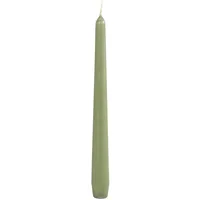 Leuchterkerzen 250x22 mm, pistaziengrün - Hochwertige Kerzen | Packung (50 Stück)