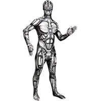 Morphsuits MLMADX Roboter Kostüm für Erwachsene, Monster Verkleidung, Halloween und Karneval - XL