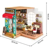 ROBOTIME Puppenhaus Simon's Coffee Shop beige