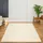 THEKO Taza Royal Wollteppich 40 x 60 cm beige