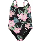 Roxy - Shadow Floral One Piece Baib Trikot - Mädchen
