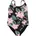 Roxy - Shadow Floral One Piece Baib Trikot - Mädchen