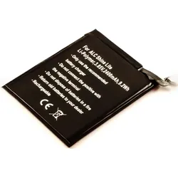 AGI Akku für Alcatel A3 LTE Dual SIM Li-Pol 3,85 Volt 2400 mAh schwarz