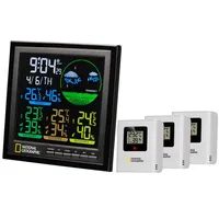 Bresser VA Farb-Wetterstation 4 Messbereiche Schwarz 9070700