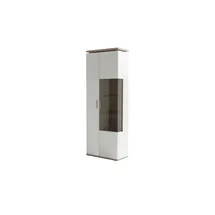 Uno Kombi-Vitrine Parez 75 x 38 x 208 cm Weiß