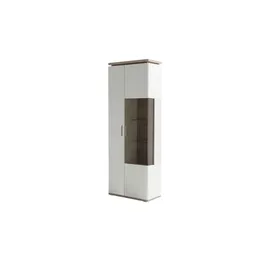 Uno Kombi-Vitrine Parez 75 x 38 x 208 cm Weiß