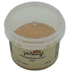 Pelangi Holzspachtel braun 202 - 100 g Becher
