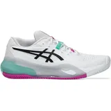 Asics GEL-RESOLUTION X Clay Herren Tennisschuhe, Sandplatz - Gel Resolution weiß/schwarz