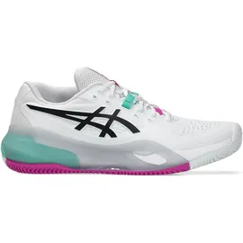 Asics GEL-RESOLUTION X Clay Herren Tennisschuhe, Sandplatz - Gel Resolution weiß/schwarz