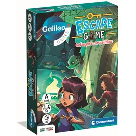 CLEMENTONI Galileo Escape Game - Gefangen im Grusel-Haus - deutsche Version