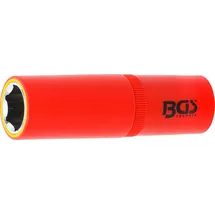 BGS VDE-Steckschlüssel-Einsatz Sechskant 12,5 mm (1/2") SW 17 mm