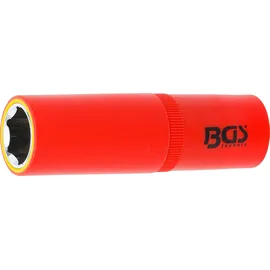 BGS VDE-Steckschlüssel-Einsatz Sechskant 12,5 mm (1/2") SW 17 mm