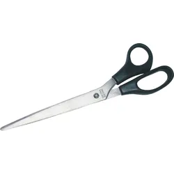 WEDO Schere 25.5cm edelstahl schwarzer Griff