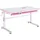 [en.casa] Schreibtisch, Sauda 120x60 cm Pink