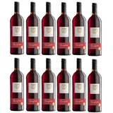 12 Flaschen Hohenstaufer Dornfelder lieblich 1,0l Rotwein rot