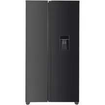 Respekta Halvar Side-by-Side AC178BSWS-16 (439 l, 1770 mm hoch, Black-Steel)