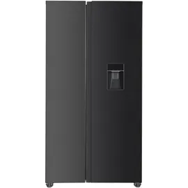 Respekta Halvar Side-by-Side AC178BSWS-16 (439 l, 1770 mm hoch, Black-Steel)