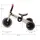 Kinderkraft 4TRIKE Dreirad 3 in 1, Leicht Rutscher, Laufrad, Zusammenklappbar, ergonomische Sattel, ab 12 Monat bis 5 Jahre, Grau, 69