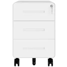 BISLEY EasyRoll Rollcontainer 40,0 x 50,0 x 50,0 cm weiß