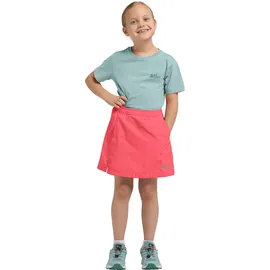Jack Wolfskin Skort SUN SKORT G Skort-Form, mit Eingrifftaschen, schnell trocknend, atmungsaktiv rot 152
