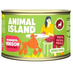 ANIMAL ISLAND Hirsche mit Kartoffeln 410g Monoprotein für alle Rassen