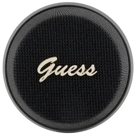 GUESS Magnetic Script Metal schwarz