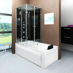 Whirlpool Wanne Duschtempel Dusche Duschkabine K05-R30 90x180 cm ohne 2K Scheiben Versiegelung