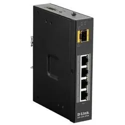D-Link DIS-100G-5PSW, 5-Port Unmanaged Layer2 Gigabit PoE Industrial Switch
