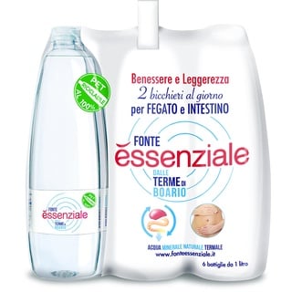 Essenziale Acqua Minerale Naturale 1L (Confezione da 6)