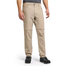 witeblaze Bergamo 3 Zipp Off Hose Braun 52
