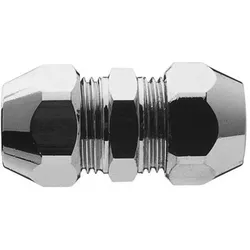 Doppelverschraubung MS vc, 3/8 x 8mm, ger, mit 2 Quetschen