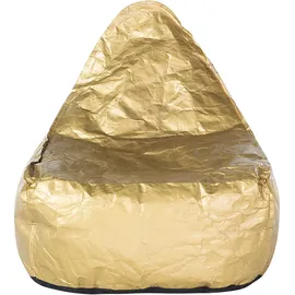 Beliani Sitzsack DROP Gold
