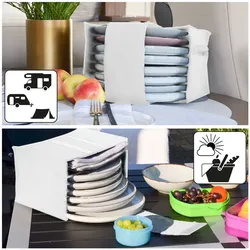 2er Set Wohnmobil Tellerhalter & Tassenhalter Camping Ordnungssystem Wohnwagen