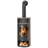 Oranier | Kaminofen | Polar Neo 6 | 6,5 kW | Schwarz, Keramik Grappa