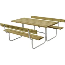 Plus Kombimöbel Classic 177 x 177 x 75 cm, 2 Rückenlehnen, Kiefer/Fichte