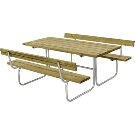 Plus Kombimöbel Classic 177 x 177 x 75 cm, 2 Rückenlehnen, Kiefer/Fichte